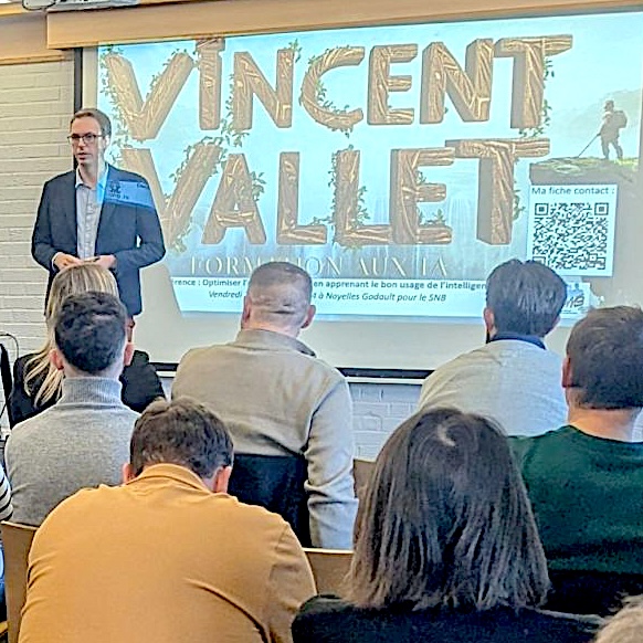 Vincent Vallet - Expert IA et Formateur certifié Qualiopi
