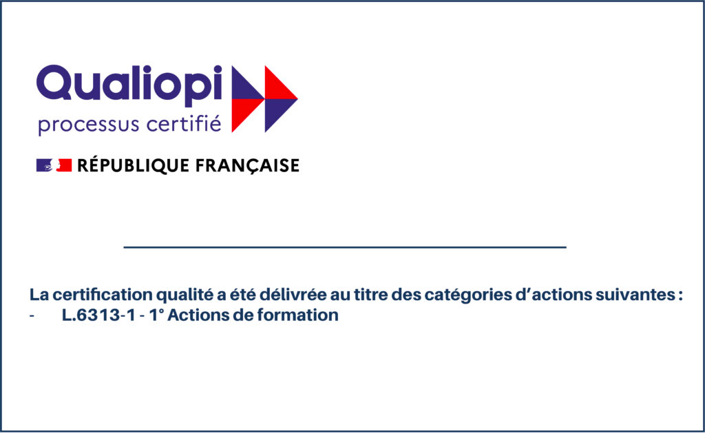 Certification Qualiopi OFID Vincent Vallet