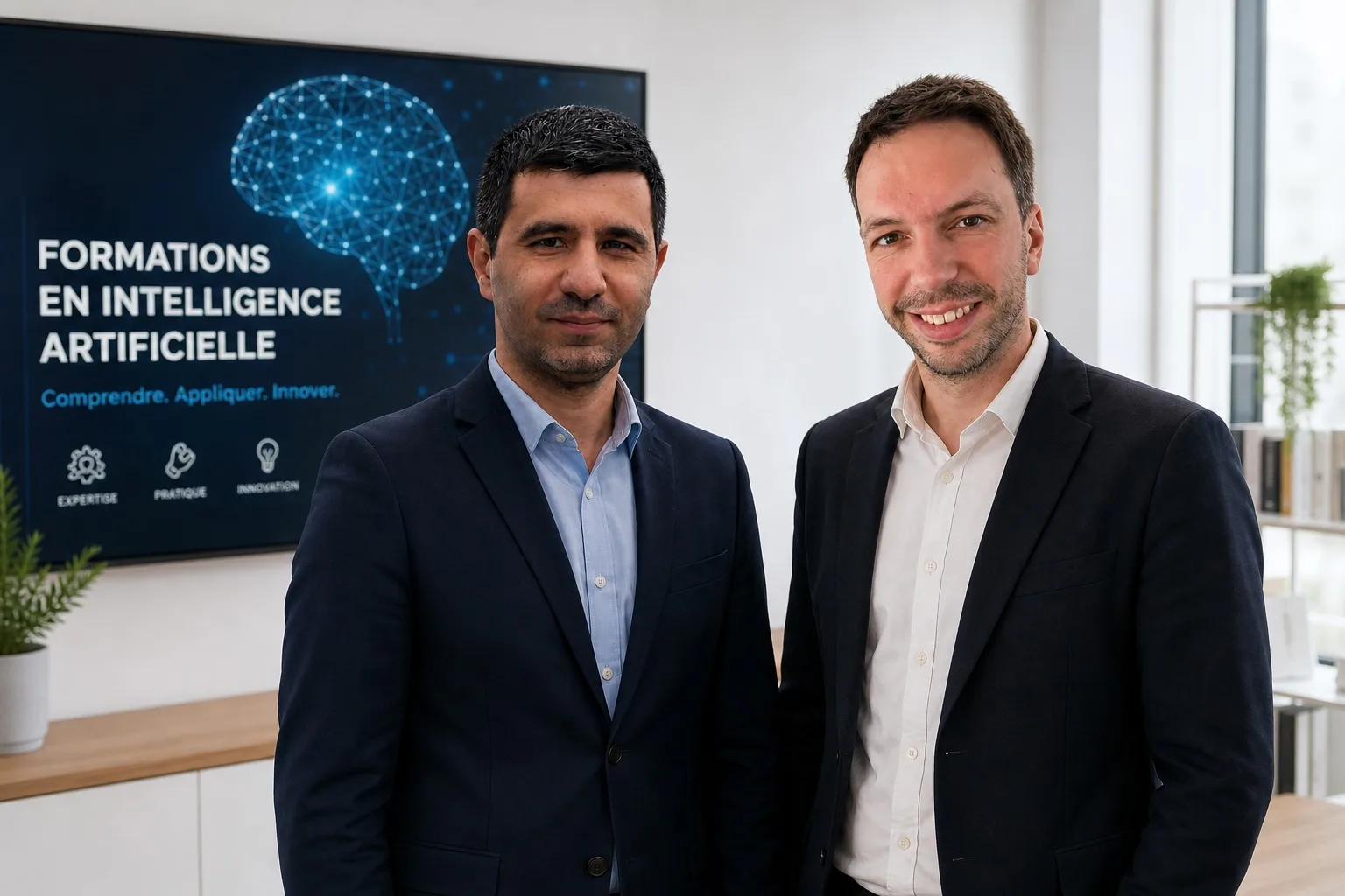 Photo de Vincent Vallet et Marat Dafri